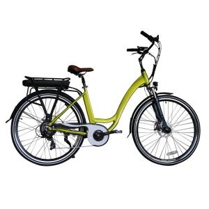 China 700C 28 Inch Classic City Electric Bike Dutch Lady Style 36V 250W Hub Motor Bicycle wholesale