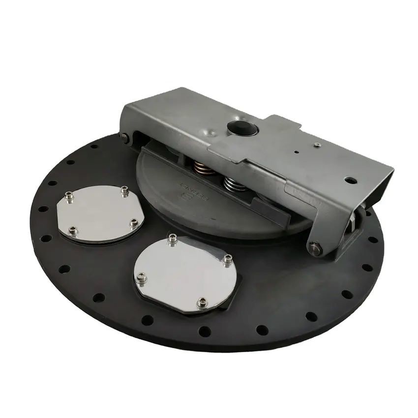 Bernet Top Quality MC460A Aluminum Strong Compressive Strength Manhole Cover for Fuel Tank Truck