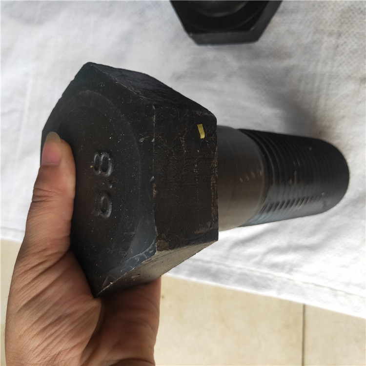 High Strength Carbon Steel Hex Bolt DIN931 DIN933 8.8 10.9 12.9 Grade with Black Finish