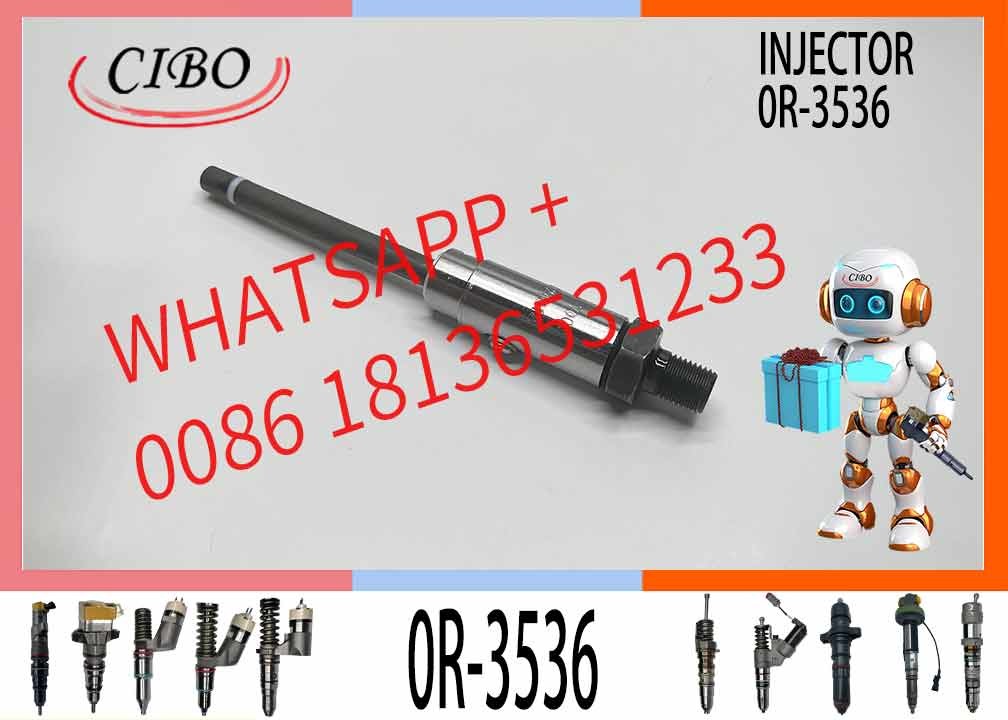 Fuel Injector 4W7019 0R-3536 For Excavator Engine 3408 3408B 3408C 3412 3412C
