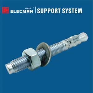 China Zinc Plated Carbon Steel Stainless Steel Strut Fasteners Wedge Anchor Bolts wholesale