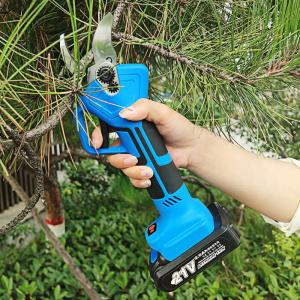 China 21V Cordless Electric Pruner Shears Brushless Tree Branches Bonsai Cutter wholesale