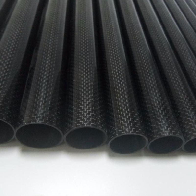 High Modulus 3K Roll Wrapping Carbon Fiber Tube For Sup Kayaking Paddle