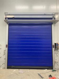 China Insulated Self Heating Anti Condensation High Speed Cold Room Doors Wind Resistance wholesale