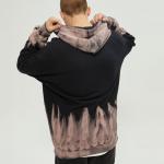 Loose Hoodies For Women Tie Dye Printed Hoodie Graffiti Gradient Color Autumn