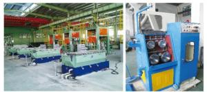 China Industrial Copper Wire Drawing Machinery Electric Touch Screen Control wholesale