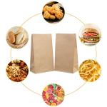 Food Grade Customized Printed Greaseproof Sandwich Hot Dog Packaging Brown or