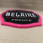 Distortion Printed Plastic Sign Board Vacuum Forming 3d Embossed