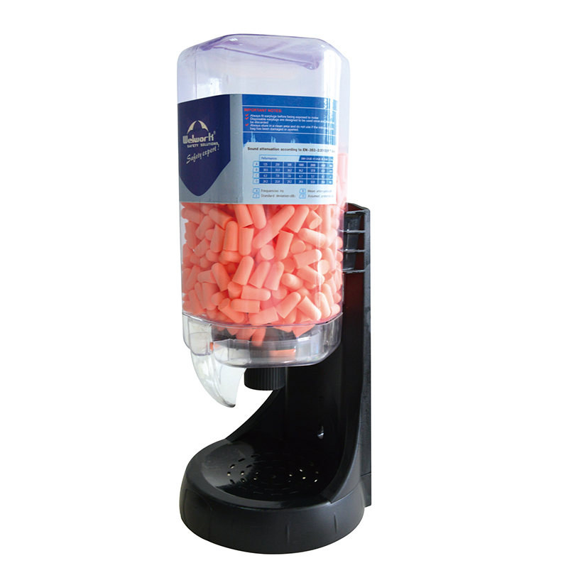 CE EN352-2 Green Silicone Corded Earplugs EP005 for Effective Hearing Protection