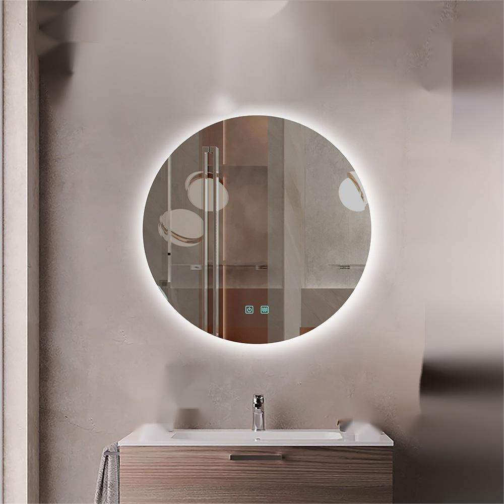Modern Design Glass Mirror Backlit Bathroom Smart LED Touch Screen Makeup Mirror