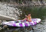 Solo Sea Fishing Recreational Touring Kayak Pink Camo 9' Length With A Deluxed