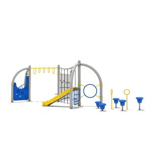 China Children Outdoor Playground Climbing Net Joy Slide Park Polyester Water Amusement wholesale