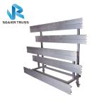3 / 4 / 5 Rows Aluminum Stadium Bleachers Corrosion Resistance 3000 * 240mm