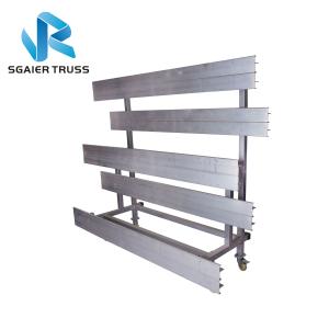China Outdoor Padded Bleacher Seats , Gym / Stadium 3 Row Aluminum Bleachers , wholesale