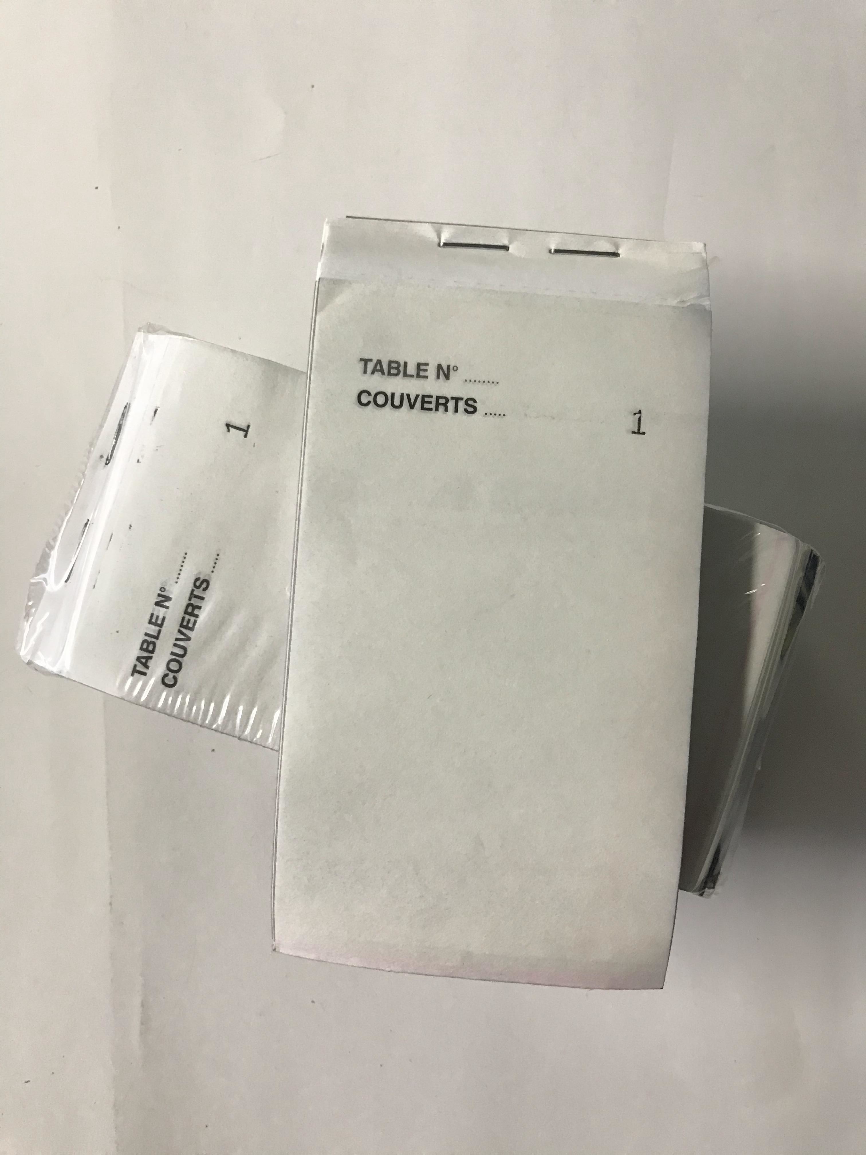 Waitor Pad One/Two/Three Parts with 50 Checks Books for Better Customer Experience