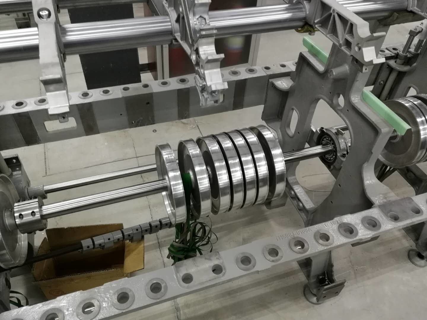 Blended Yarn / Cotton Spinning Machinery High Yield Top-Notch Components