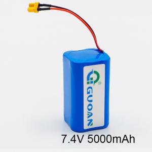 China Rechargeable 7.4V Li Ion Battery 18650 21700 Lithium Ion Cell Battery Pack wholesale