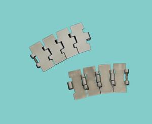 China SS881M STAINLESS STEEL FLAT TOP CHAINS MEGNATIC CONVEYOR CHAINS wholesale