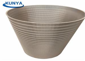 China 304 316 316L 6.3mm V Shape welded wedge wire Flat Screen wholesale