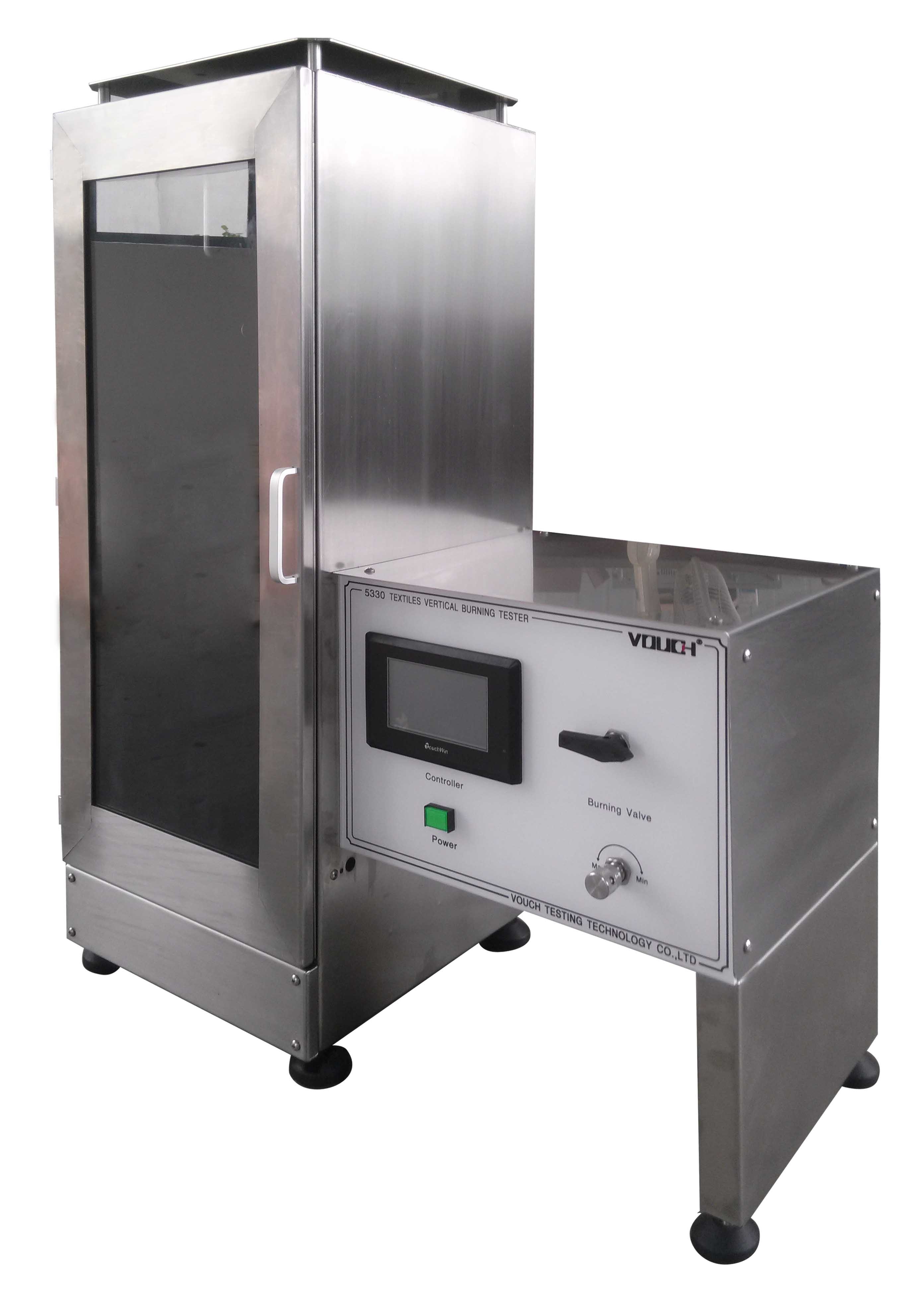 Fabric Products Textile Testing Equipment Vertical Horizontal Flammability Test