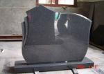 Olive Green Grey Granite Memorial Stones G654 American Style For Monument