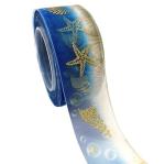 Multicolor Organza Christmas Ribbon 2.0mm 22.2mm Wide Organza Ribbon For Gifts