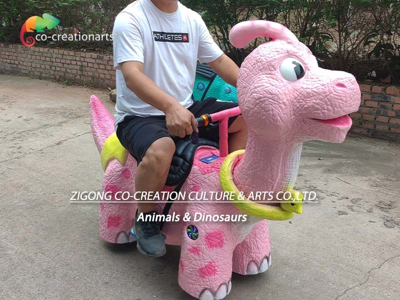 ISO CE 220V Coin Operated Ride On Toys Electric Dinosaur Ride On Car For Mall
