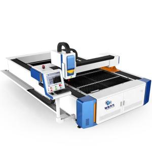 China 15MM CNC Laser Cutting Machine , SS Plate Cutting Machine For Stainless Steel Plate wholesale