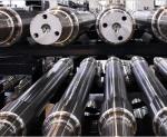 Forged 42CrMo 34CrNiMo6 Steel Gear Shaft Forging Steel High Quality Stepped