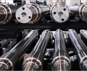 China Forged 42CrMo 34CrNiMo6 Steel Gear Shaft Forging Steel High Quality Stepped Shaft wholesale