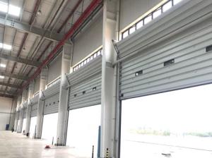 China Heavy Duty Outdoor Industrial Sectional Doors Logistics Industrial Security Door wholesale