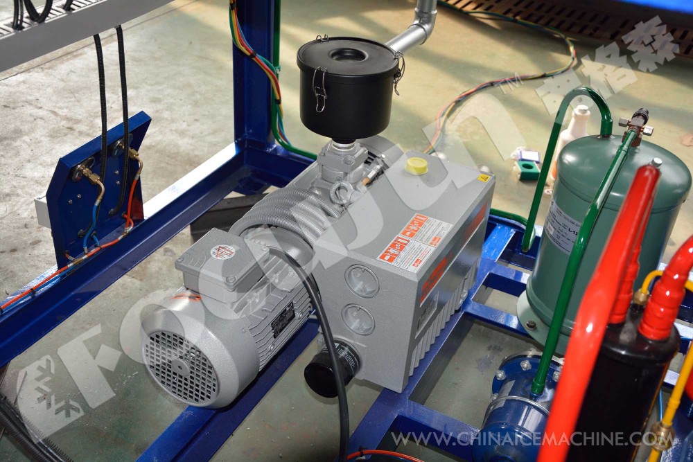 Blue Color Vacuum Cooling for Vegetables and Fruits Video Outgoing-Inspection Provide