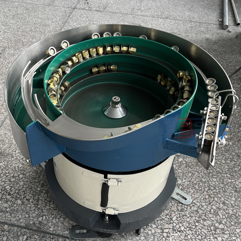 ROHS Screw Bowl Feeder Automation Power 200W Electromagnet Circular Vibratory