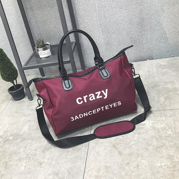 Printed handbags, luggage bags, large-capacity men's and women's travel bags,