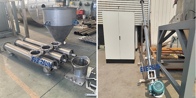 Stainless Steel Small Screw Feeder Portable Screw Conveyor For Pharmaceutical