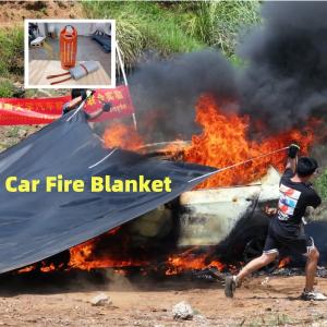 China Suntex Car Fire Blanket Silicone Fire Blanket High Temperature Resistance wholesale