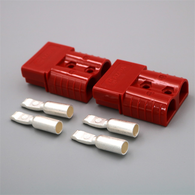 Gray Red SB120 Anderson Powerpole Connectors 120A 600V For Solar Panels