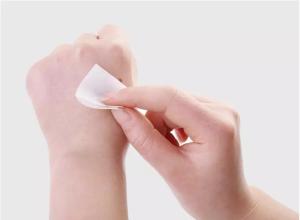 China Personal Protective Disposable Non Alcohol &amp; Toxic Disinfection White Cotton Pads wholesale