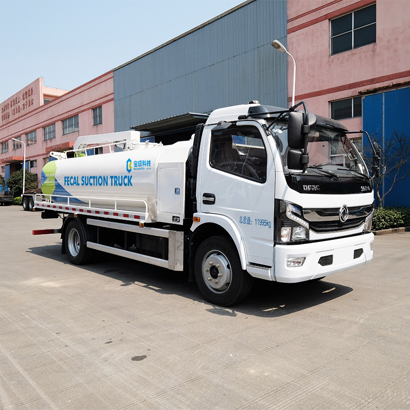 Versatile And Powerful Suction Sewage Truck For Various Waste Management