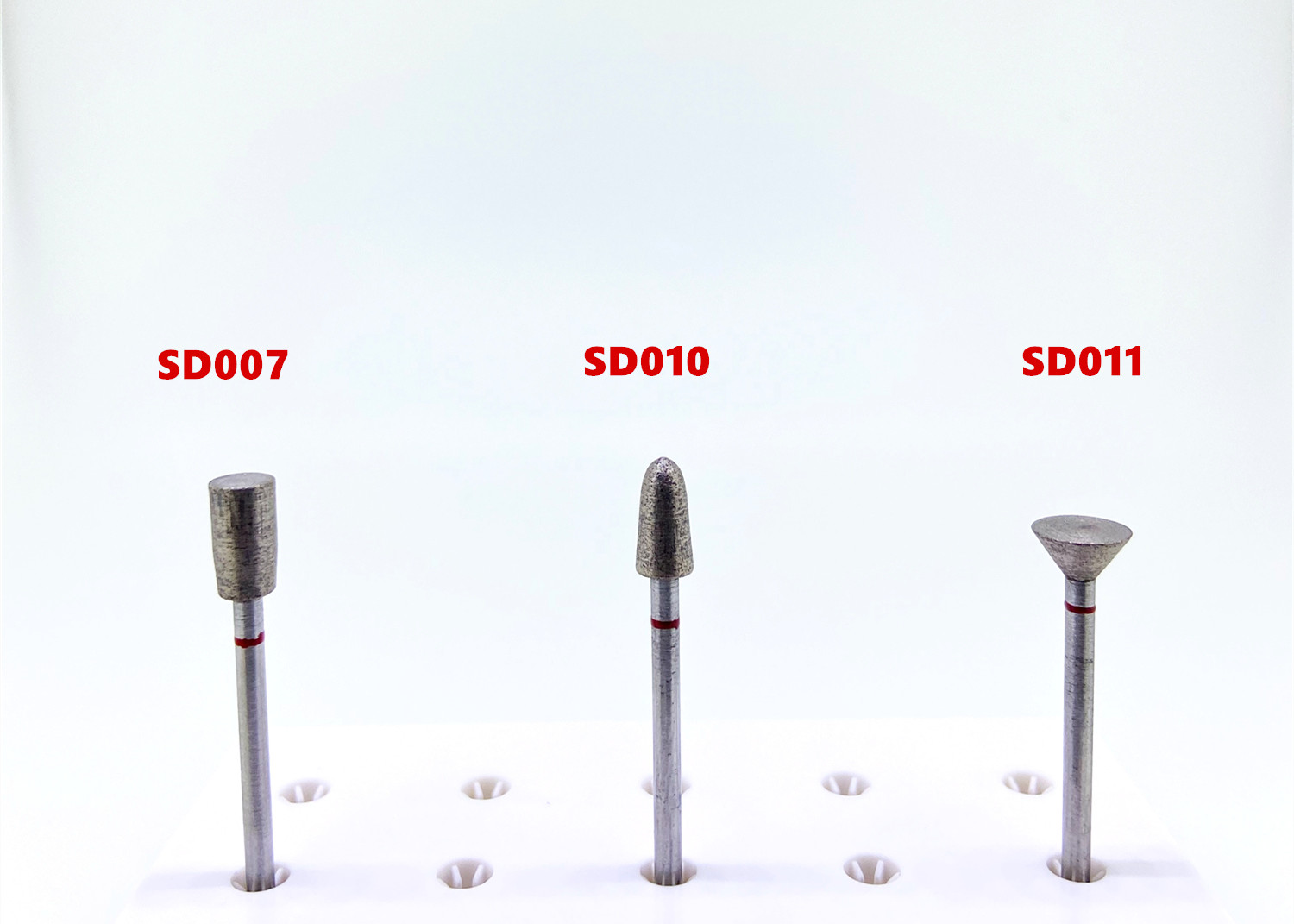 Sintered Polishing Diamond Cut Wheels Plaster Inverted Cone Diamond Bur