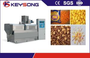 China Industrial Corn Flakes Production Line , Double / Single Screw Extruder Machine wholesale