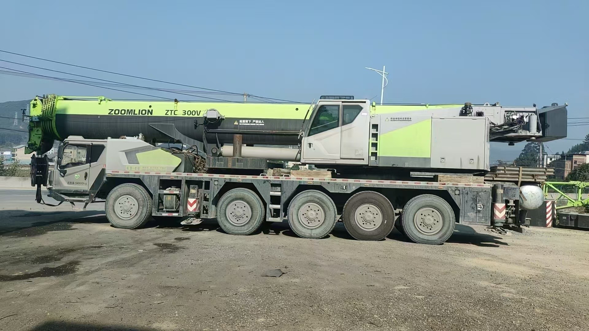 China Zoomlion Construction Lifting Equipment 110t Mobile Truck Cranes Price For Sale