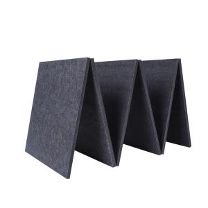 China 9m Eco-Friendly Polyester Fiber Pet Acoustic Panel Indoor Soundproof Board wholesale