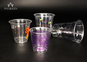 China Crack Resistant Cold Drink Disposable Cups With Branded Logo Printing wholesale
