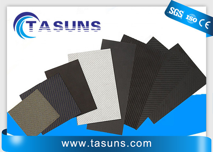High Glossy Colored Carbon Fiber Sheets 5mm For Decoration