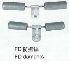 China Pole Line Hardware Aluminum Alloy Vibration Damper High Tensile Strength wholesale