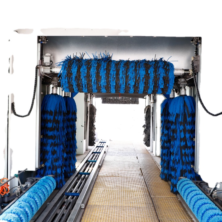 Customized Logo and Painting Fully Automatic Tunnel Car Wash Machine with Lower Prices