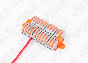 China Fast Wiring 9mm Plastic Terminal Block Without Screws wholesale