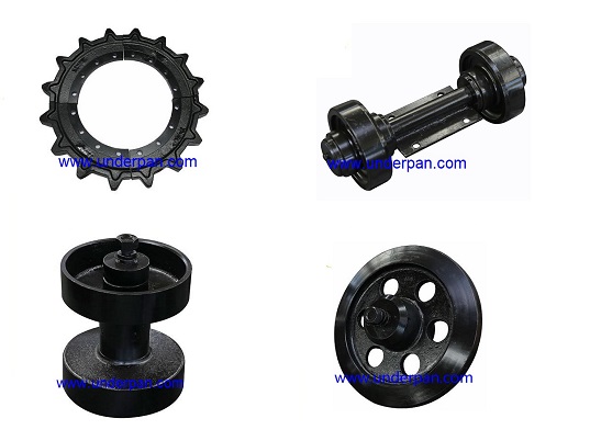 Morooka transport dumper rubber track undercarriage MST 2200 sprocket