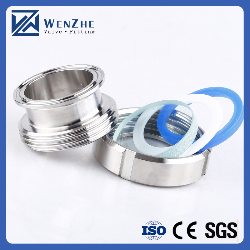 Customized Support ODM Sanitary Stainless Steel 304/316L Tri Clamp Union Sight Glass